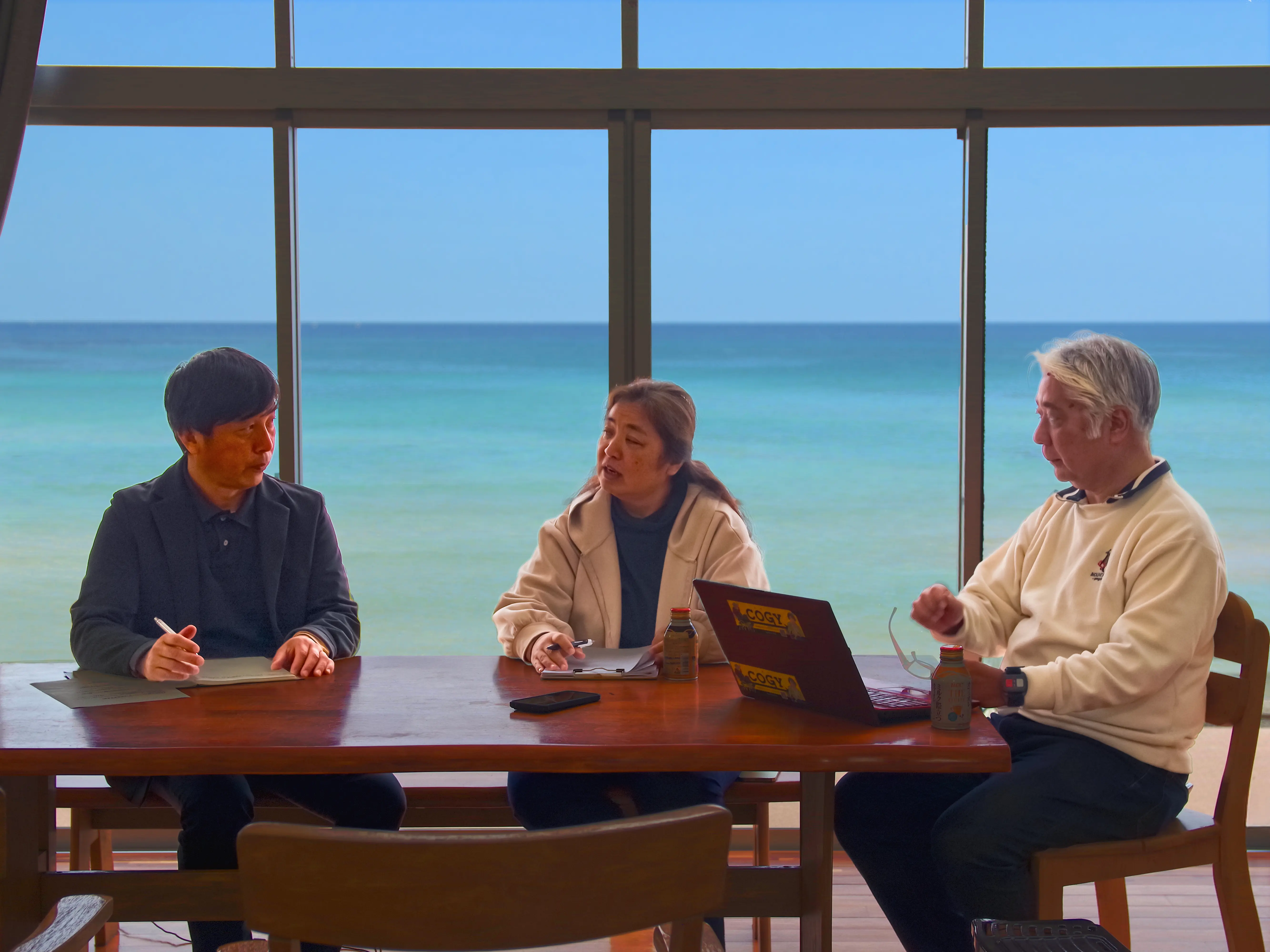 奄美カメハウスにて